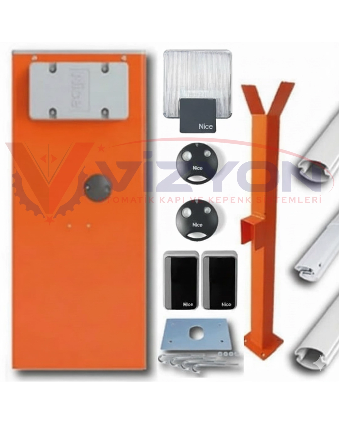 Nice WideL 5Mt Otomatik Kollu Bariyer (Kit2)